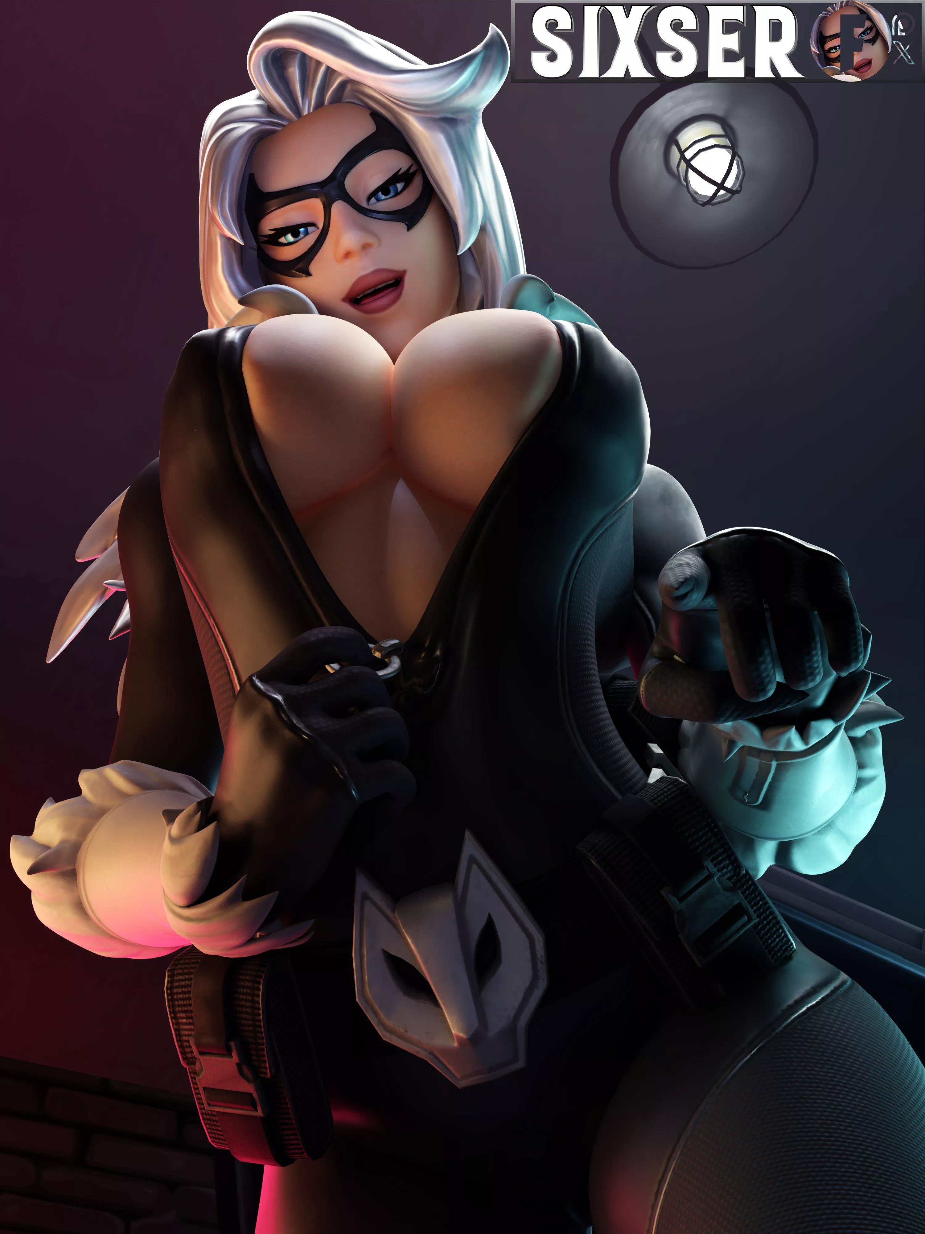 Black Cat the Tease (SixSer) [Marvel] posted by Kuro-Oji