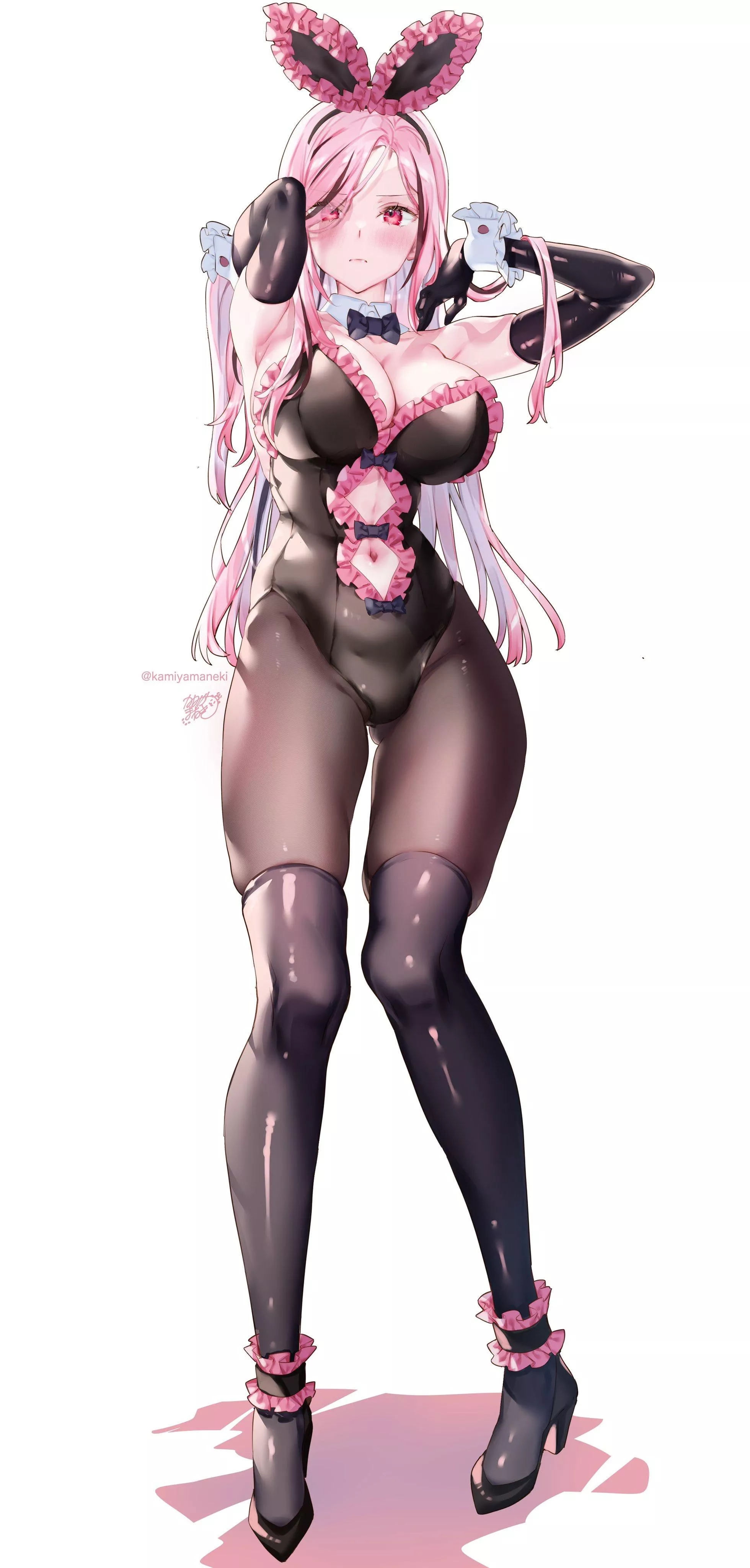 Bunny Mori Calliope [Hololive] posted by CheetahSperm18