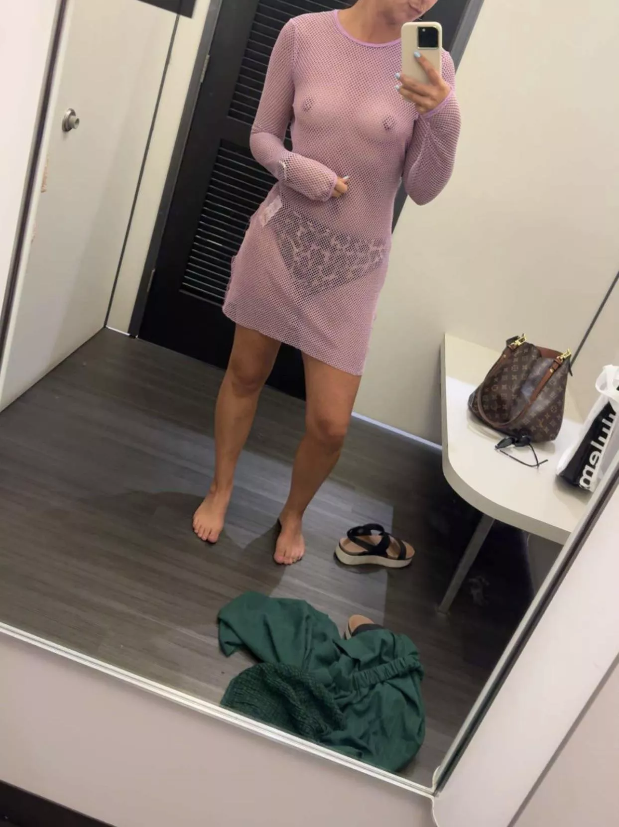 Changing rooms are meant for selfies posted by mnmilf23