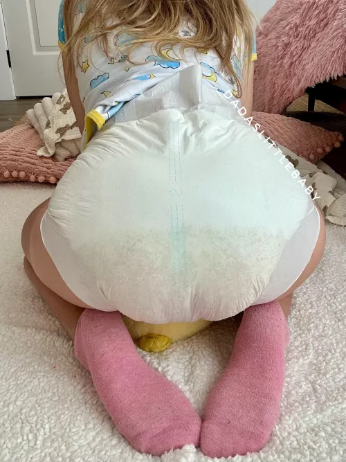 Dadas little diaper angel☺️👼🏻 by dadaslittlebaby