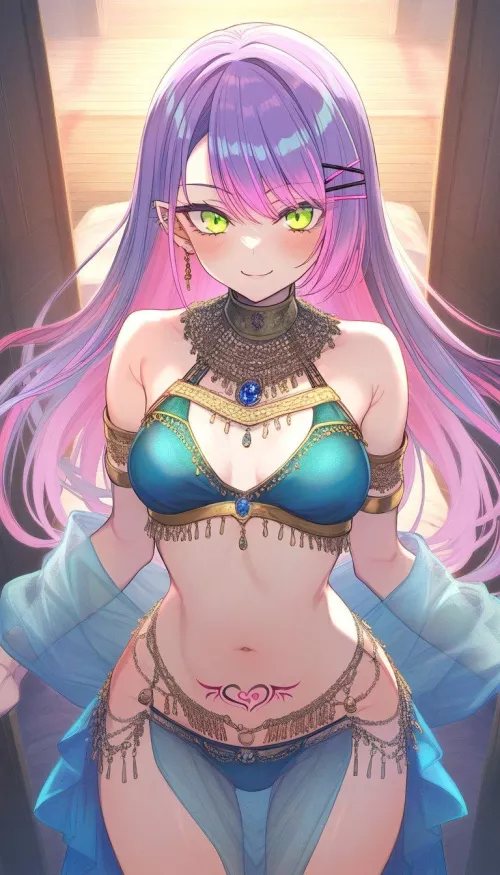 Dancer Towa [Hololve] by CheetahSperm18