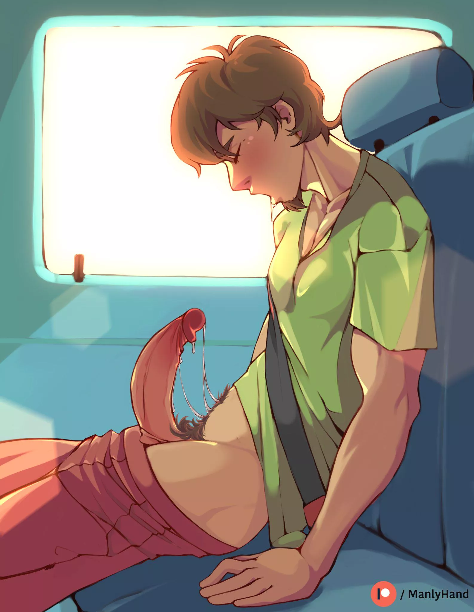 Dick on a plane (By ManlyHand)  posted by ElektraFrost