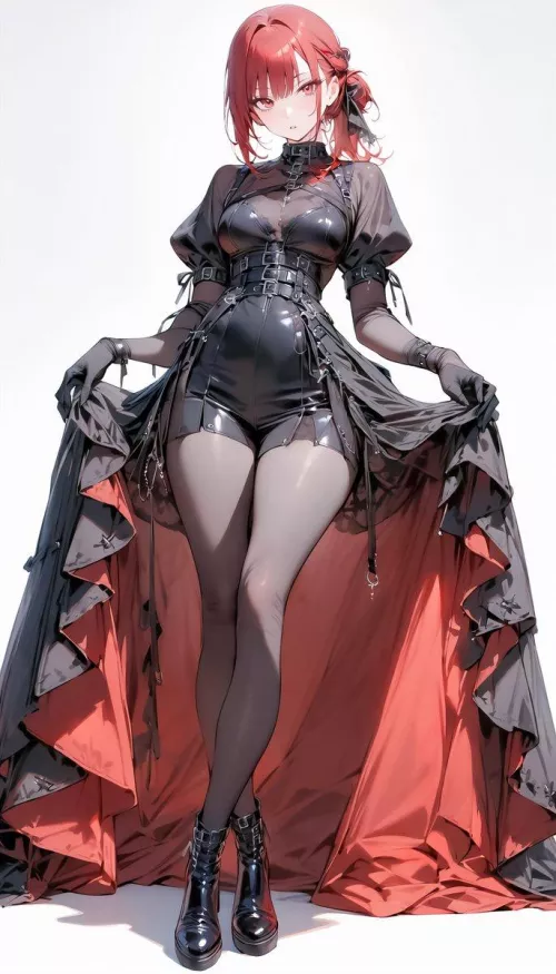 Gothic Red Cosplay  by CheetahSperm18