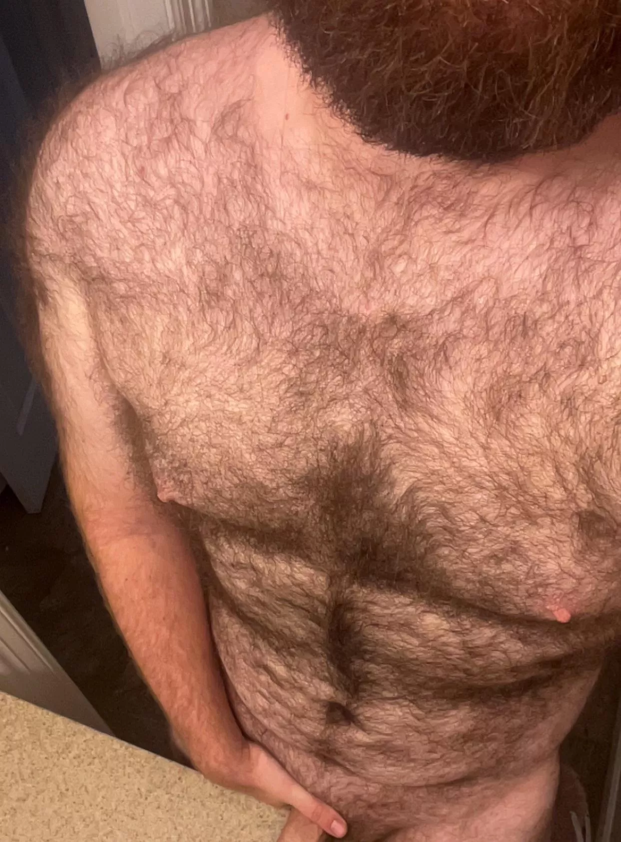 I hope you don’t mind hair 😂😈 posted by mc0601