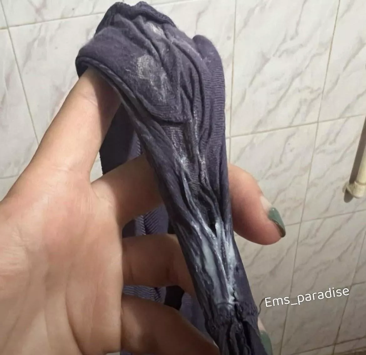 I used to be embarrassed by how wet I’d get, but now I love it & it seems like you do too! 😜💗💦  posted by ems_paradise