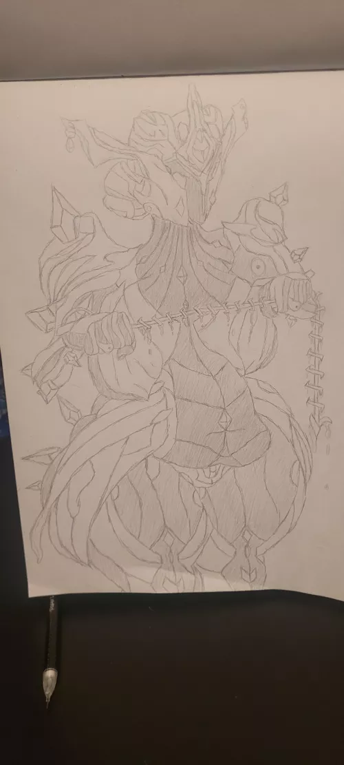 Khora drawing (by me) by gayassthehorse