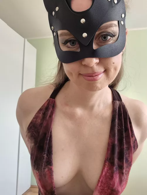 Looking into my eyes or my boobs by BlackCat_Official