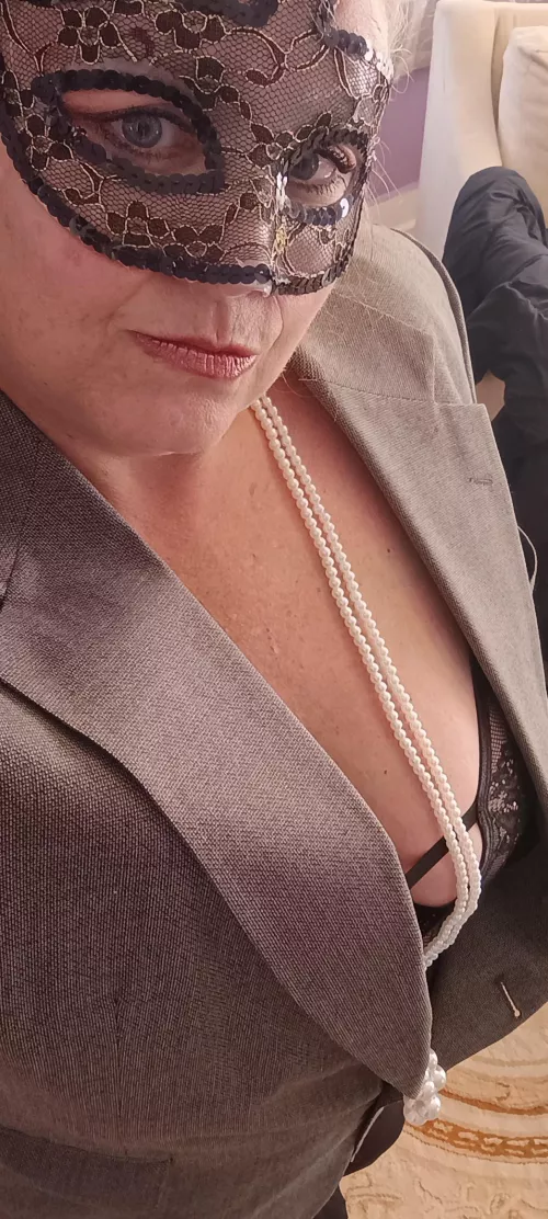 Love a man's suit coat. by Pinkfuzymoon