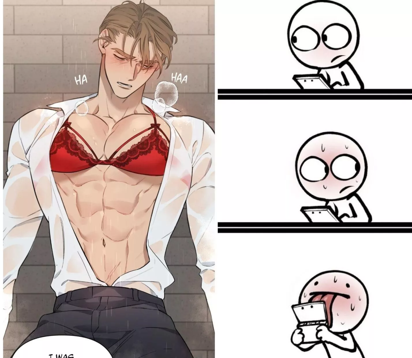 [Mastering the Secretary] There’s Just Something About Guys in Lingeries for Me 🥹 posted by FiftyshadesofPeaches