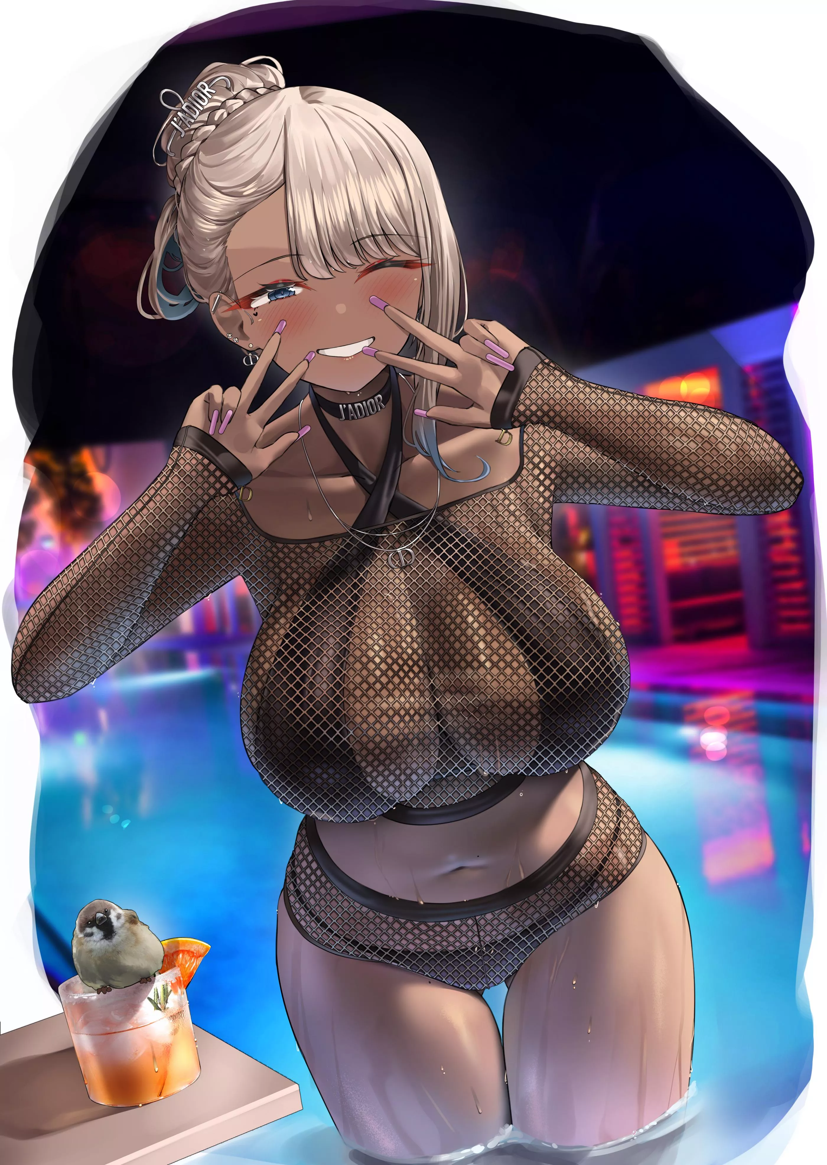 Night out to the pool! (Kuse-0201) posted by SuspiciousGerble