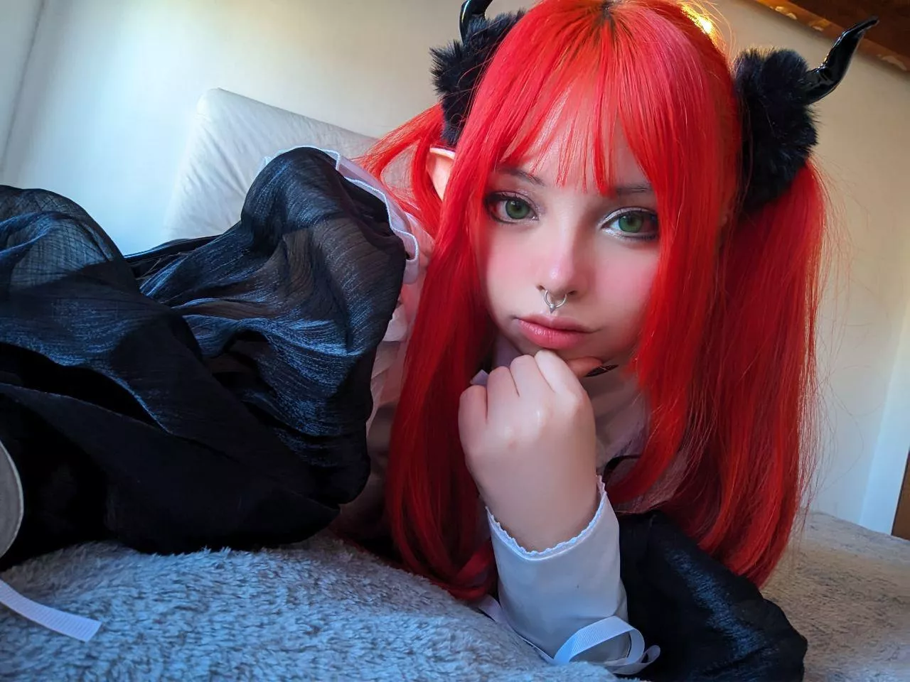 POV of Rizu Facetiming you... by babygirlkittenxo posted by babygirlkittenxo