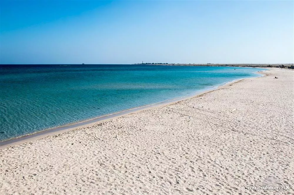 Sandy beach and blue endless sea posted by saaverese