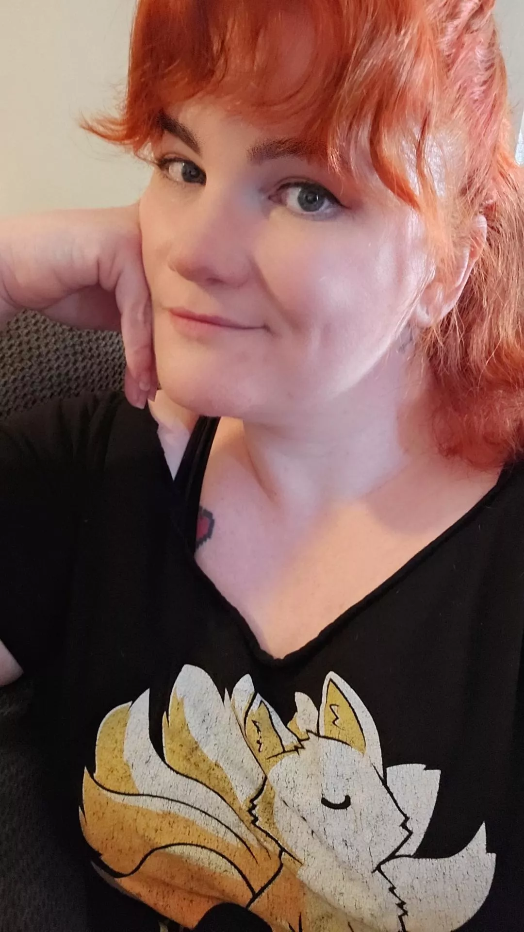 Sleepy Sunday selfie posted by Even-Ad-692