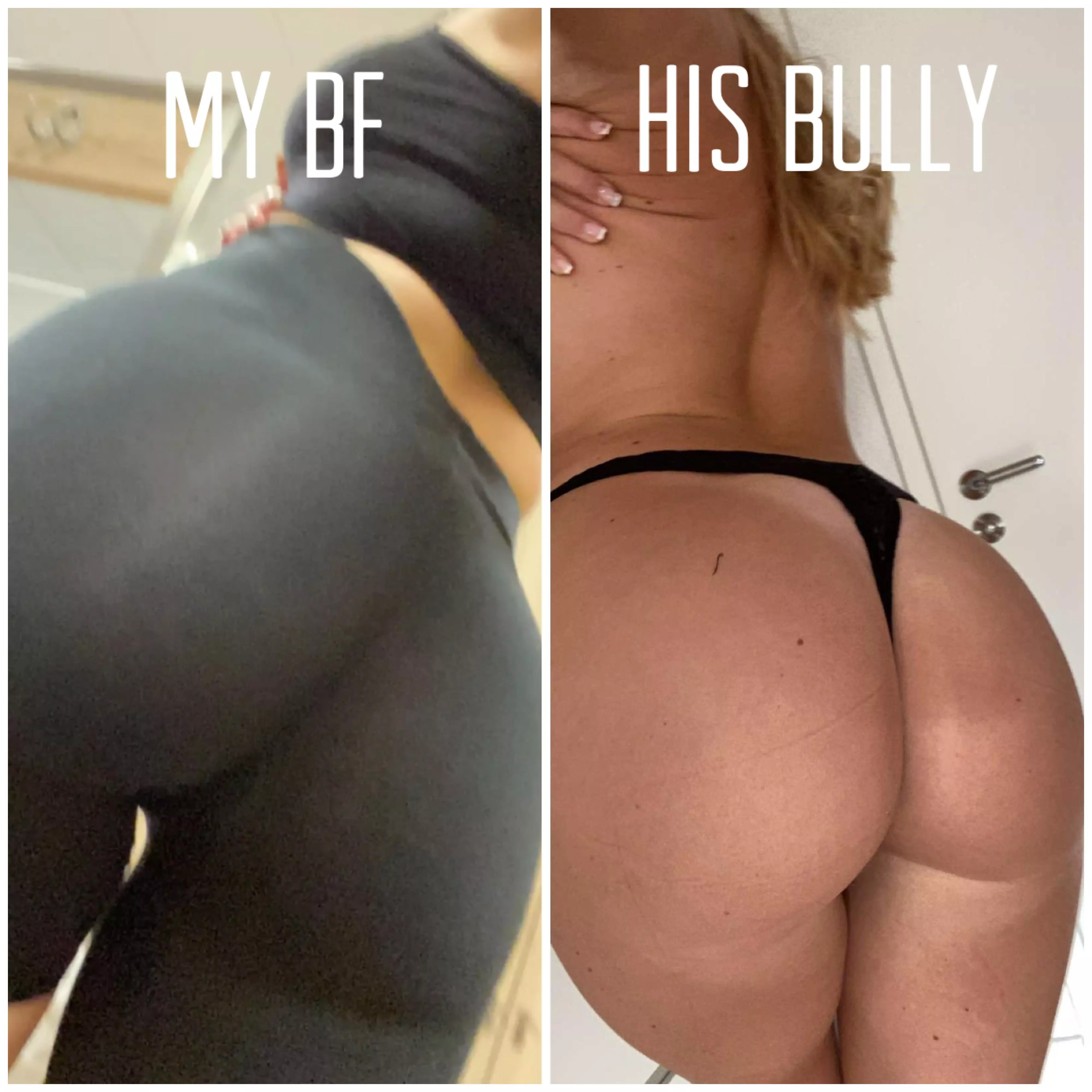 what i send my BF vs what i send his bully👅 posted by ArticlePersonal3074