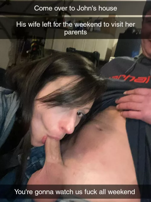 A weekend watching your wife fucking her bull friend  by Captionsforever