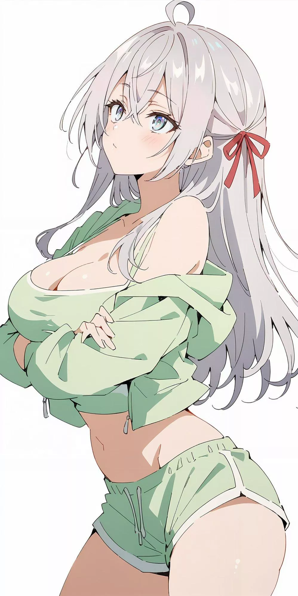 Alya in Green [Roshidere] posted by CheetahSperm18