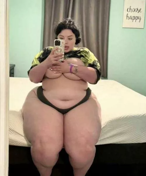 Am I big enough for you? by Snowangelcake