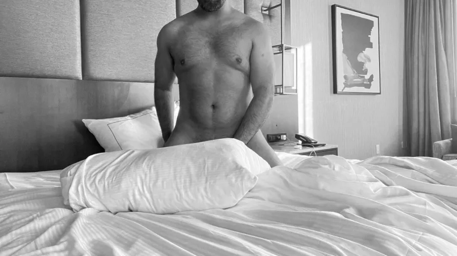 Another hotel room, wishing I was not alone.  by Sharp-Dog27