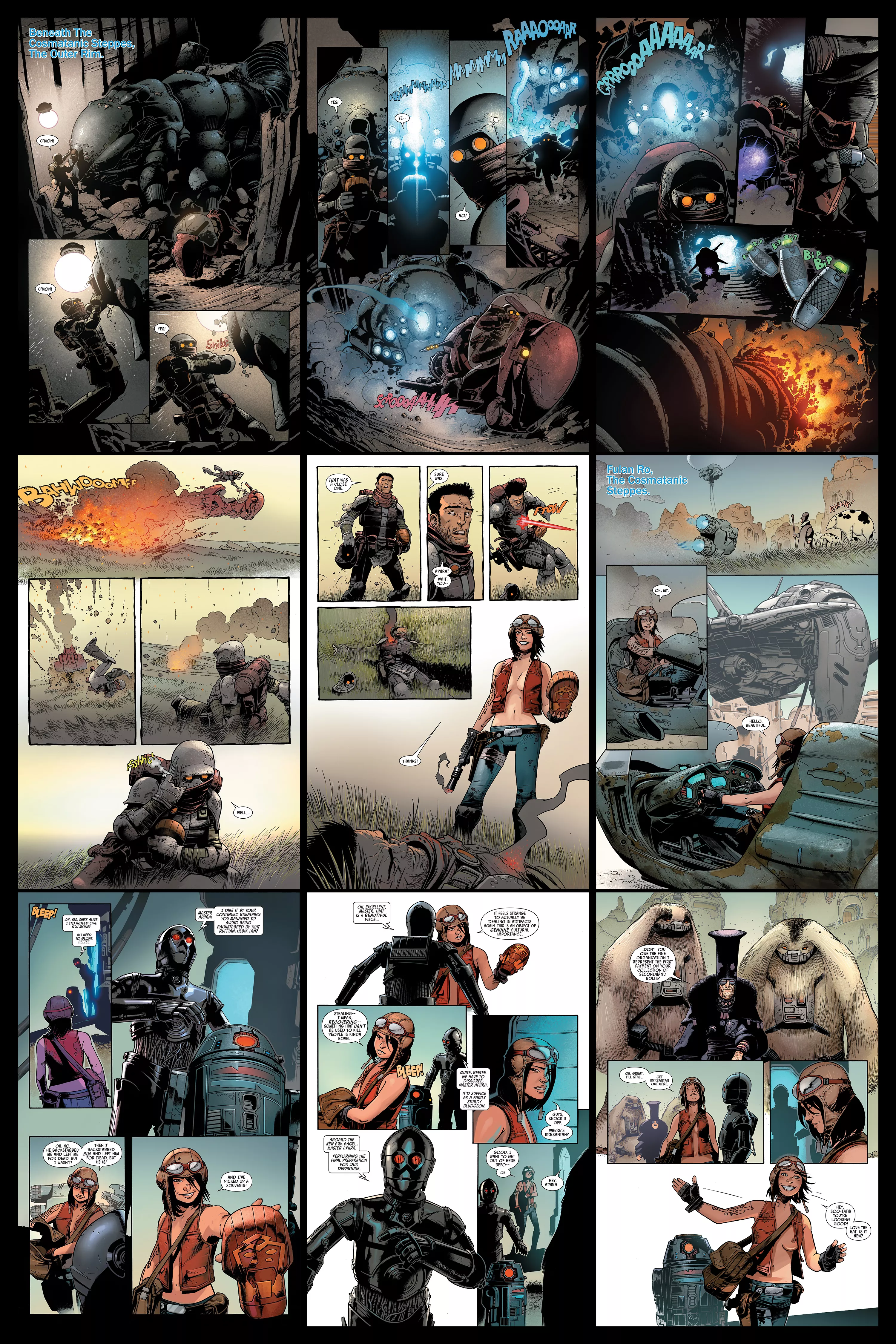 Doctor Aphra: XXX-TRA Special Edition Pages 1-9 (DavieDaveDraws) posted by DavieDaveDraws