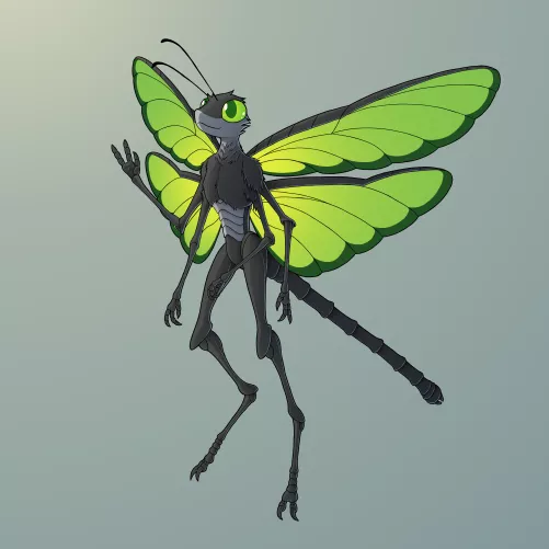 dragondamselbutterfly (by me) by furrik524