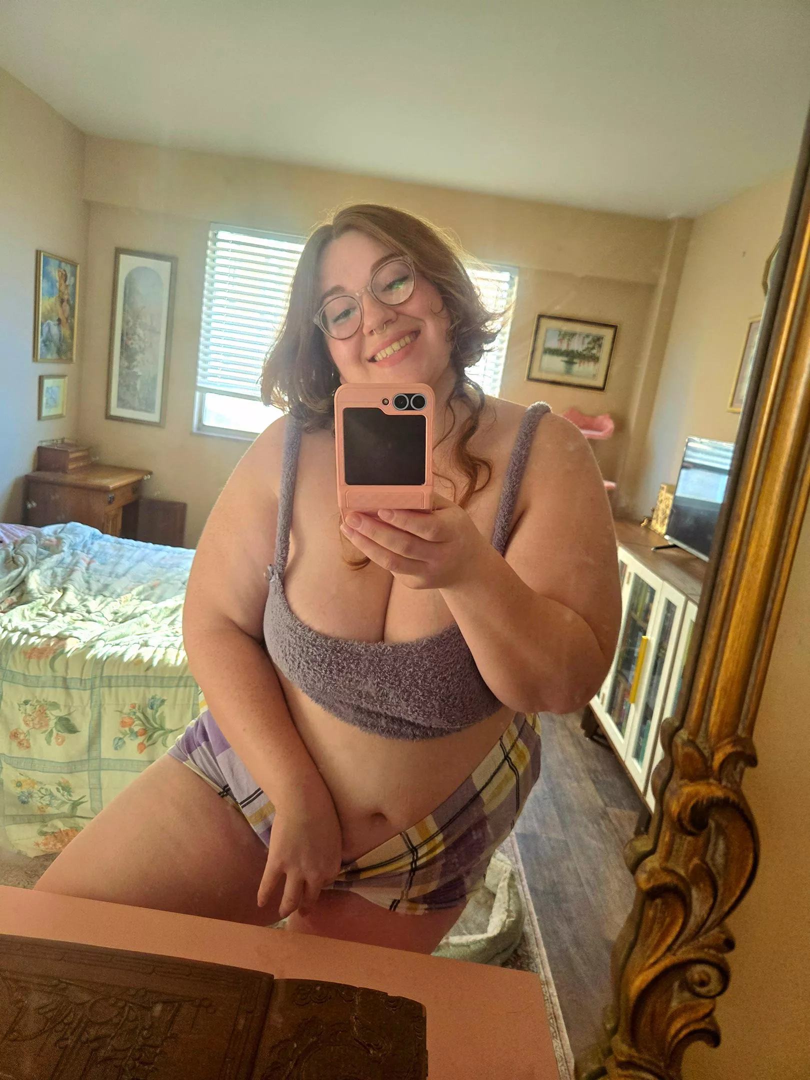 Fluffy top for a fluffy girl🥰 posted by GingerSnapBB