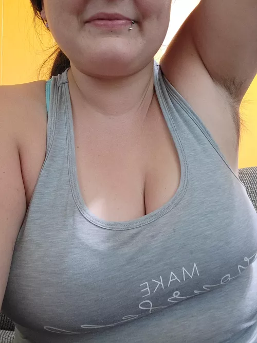 I haven't showered yet  by ZoraMaySilver