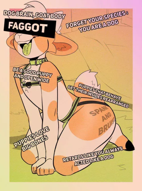 I need to be a good dog like him~ by RubbyFemboy