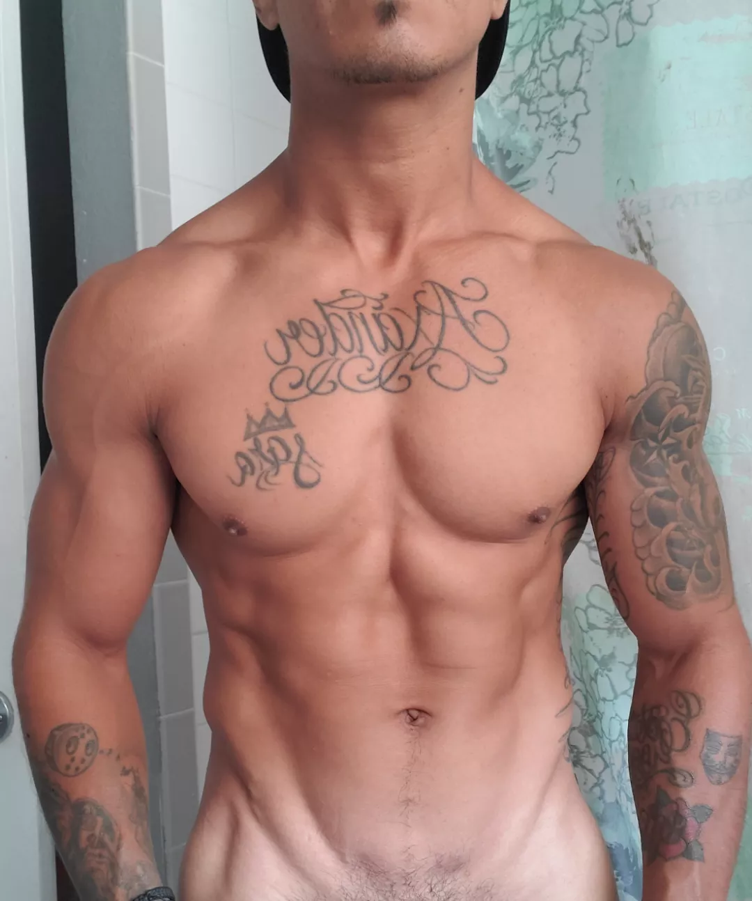 Let's take a shower posted by shortking_fit