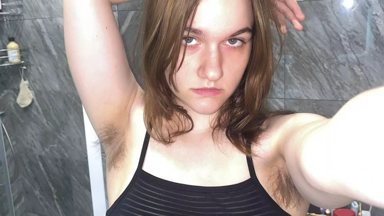 Loving my armpits  posted by hairy_shizo