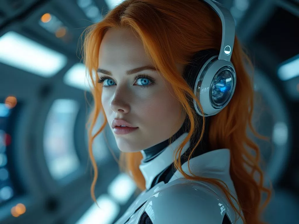 Redhead AI art posted by jredton