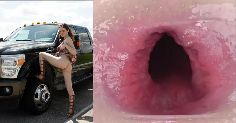 Shy teen gapes her anus for a free ride by Destined2SuckAsshole