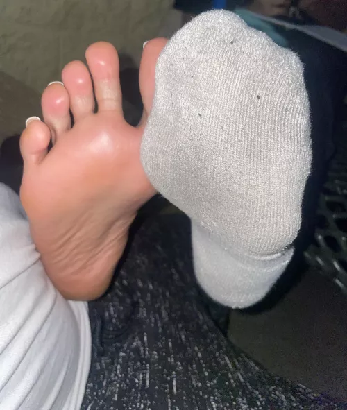 Sock or bare? by FoxxyqueenM