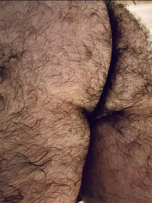 Sweaty, hairy, post workout ass in the locker room by gym-fur