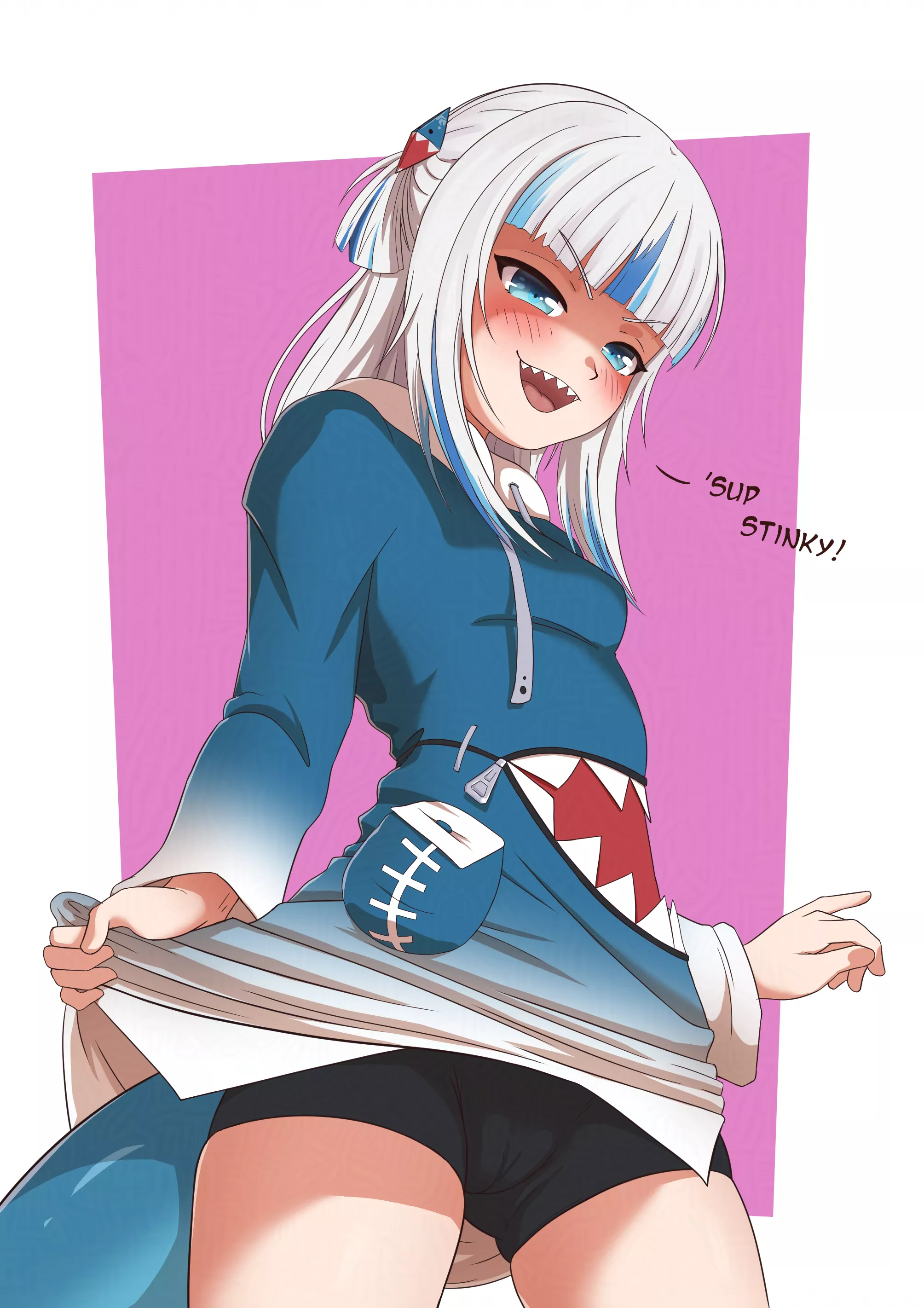 Teasing Shark [Hololive] posted by Coldtrojan