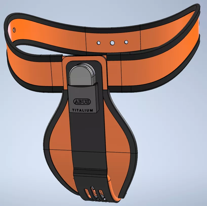 Will hopefully stop procrastinating and create this... Horny Jail Belt! (inspired by @tangdraws) posted by strawbariaaa