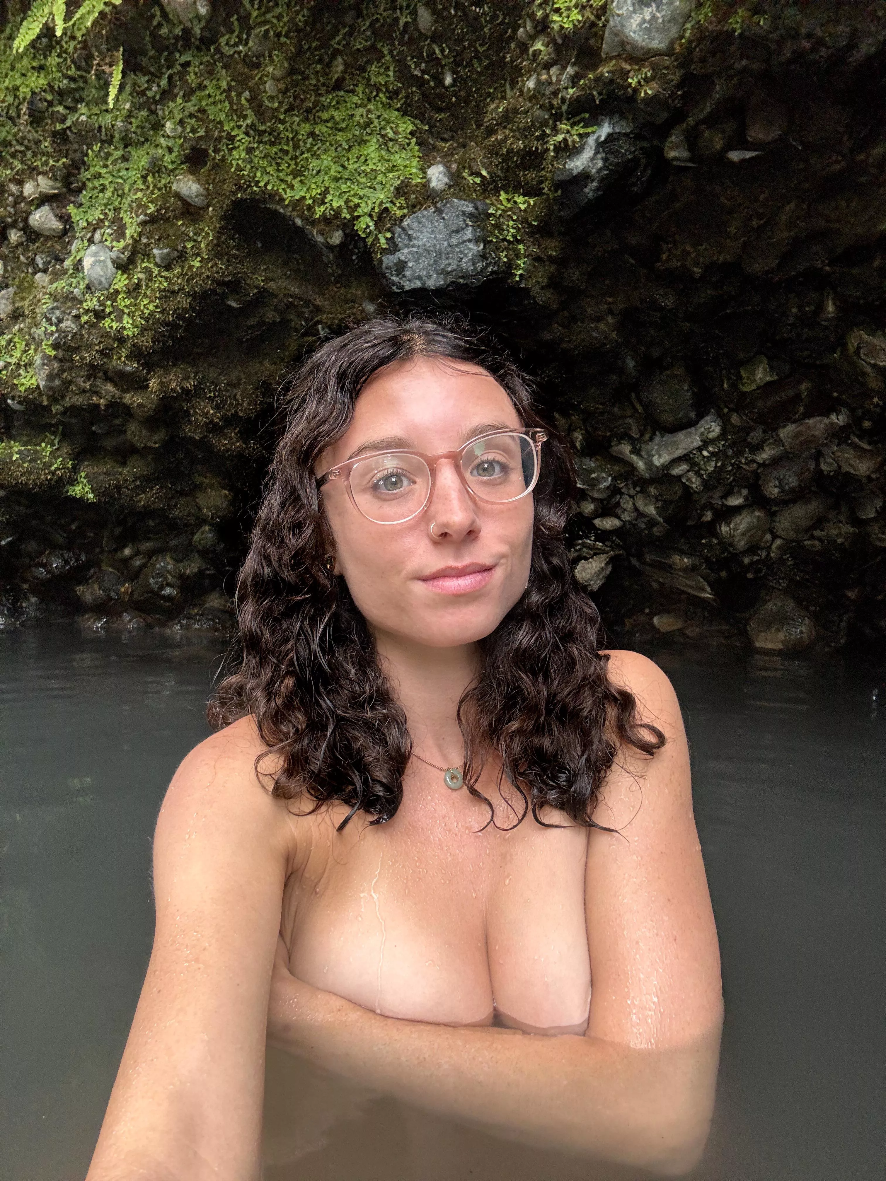 would you soak in a hot spring with me? posted by forest--fox