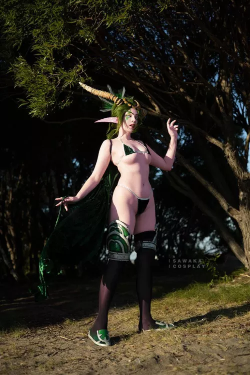 Ysera from World of Warcraft cosplay by Sawaka by Sawakate