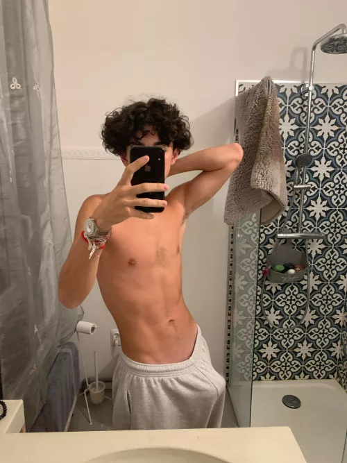 (18) I love my grey sweatpant by honnestdotlol