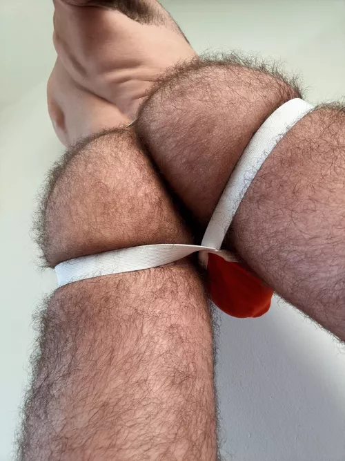 [32] Strapped up and ready for a pounding. Any takers? by Hairyhungvers