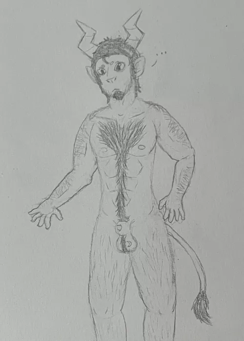 Barbri’s gettin’ scruffy. by KazeoLion