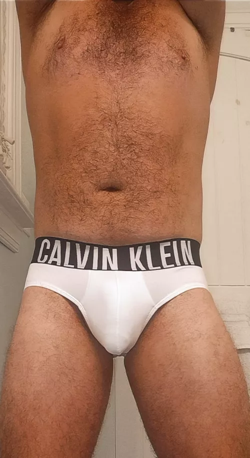 Chest hair and white briefs... Could it be any better? by Remarkable-Dot-4927