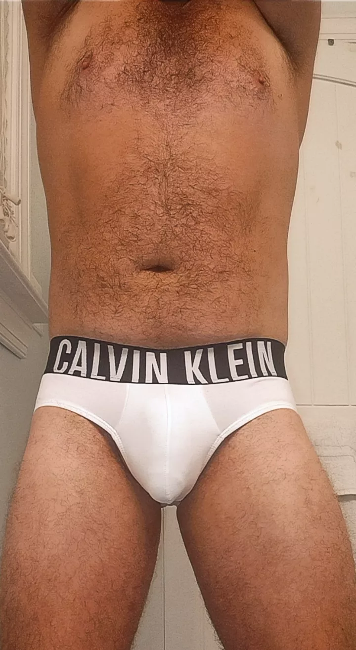 Chest hair and white briefs... Could it be any better? posted by Remarkable-Dot-4927