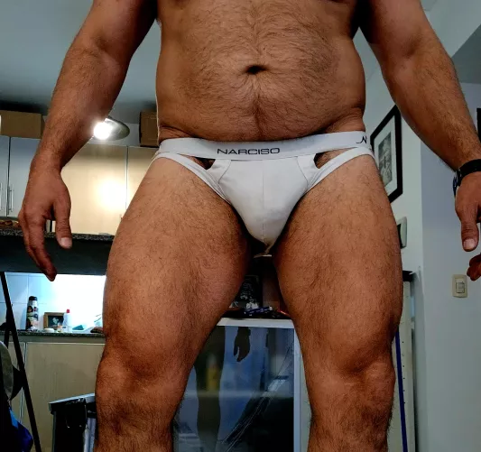 Do you like daddys big legs? by musclepapi4