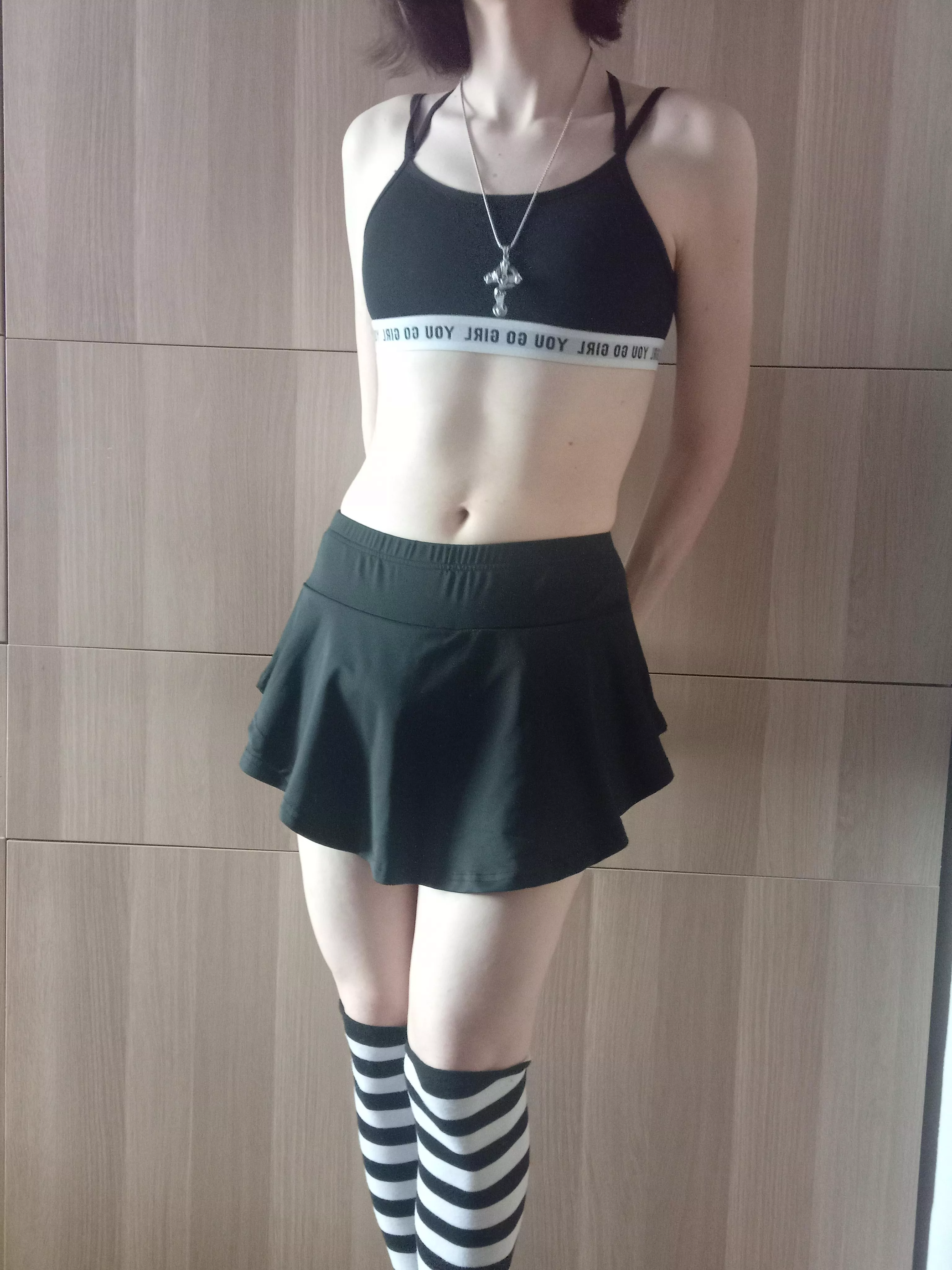 Don't look at my tummy, I'm working on it... 🫣 posted by Sylvi-M