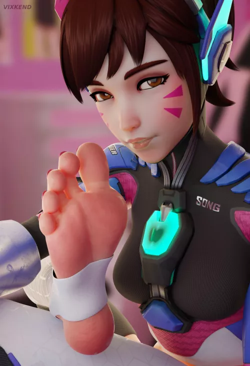 D.va [Overwatch] (Vixkend)  by Kyoto709