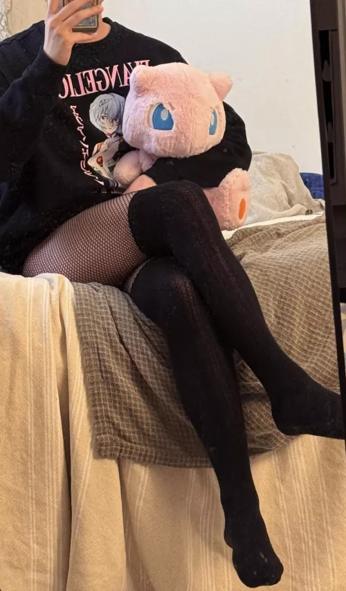 Every femboy needs a plushie  by kissaraa