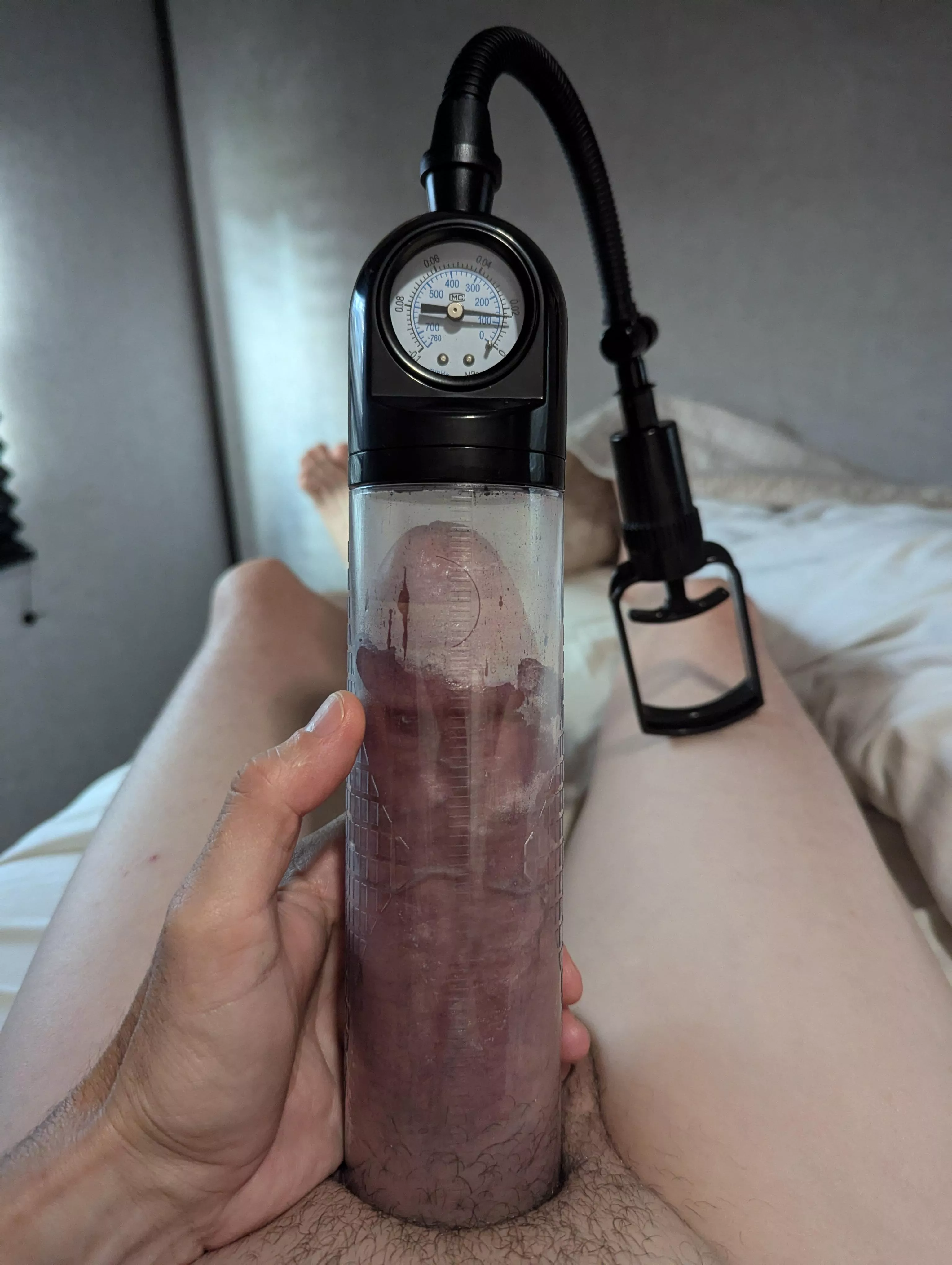 First time pumping  posted by Bondage_Lucy