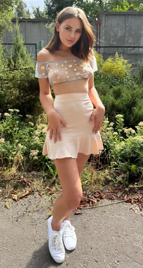 Hmmm… wondering if it’s okay to wear this out in public and bless some eyes by CalmSillence