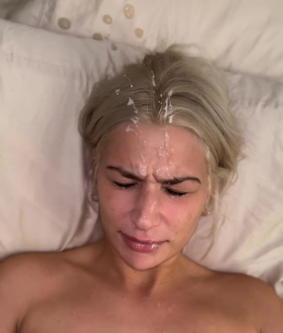 Hot sticky mess posted by BlondeBunnyyyy