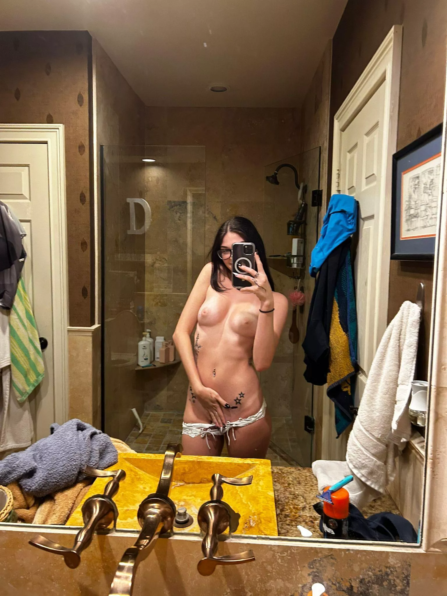 I need naughty company to get these panties all the way off posted by CelenaDawn